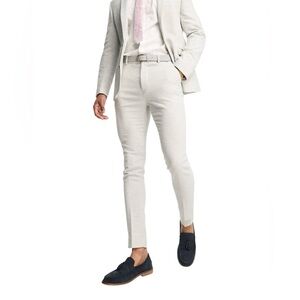 ASOS Design Men's Super Skinny Suit Pants Grey Size 34x34